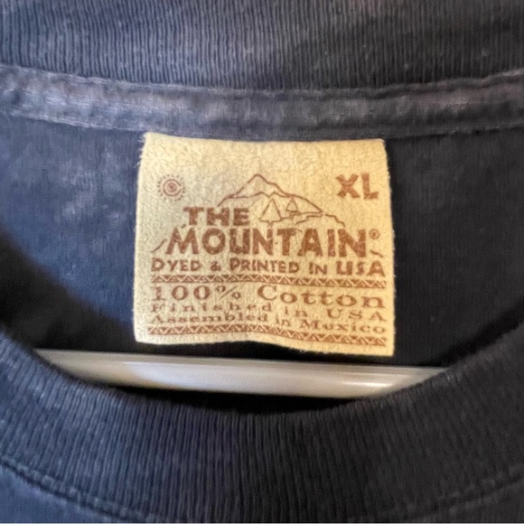 The Mountain American Native and Spirit Horses Distressed Tie Dye T-shirt Sz XL - Picture 4 of 10